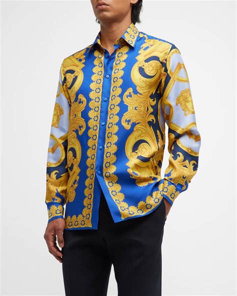 versace men shirt price|Versace clearance for men.